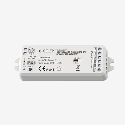 Unidad de control TIRA LED SPI