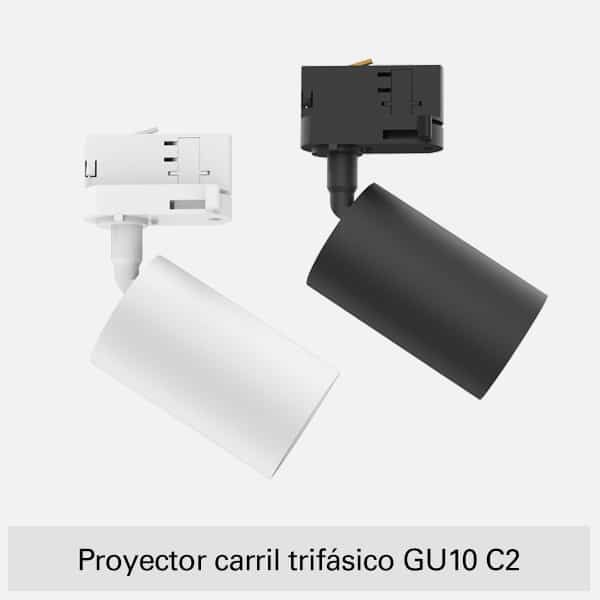 GU10 para carril trifásico