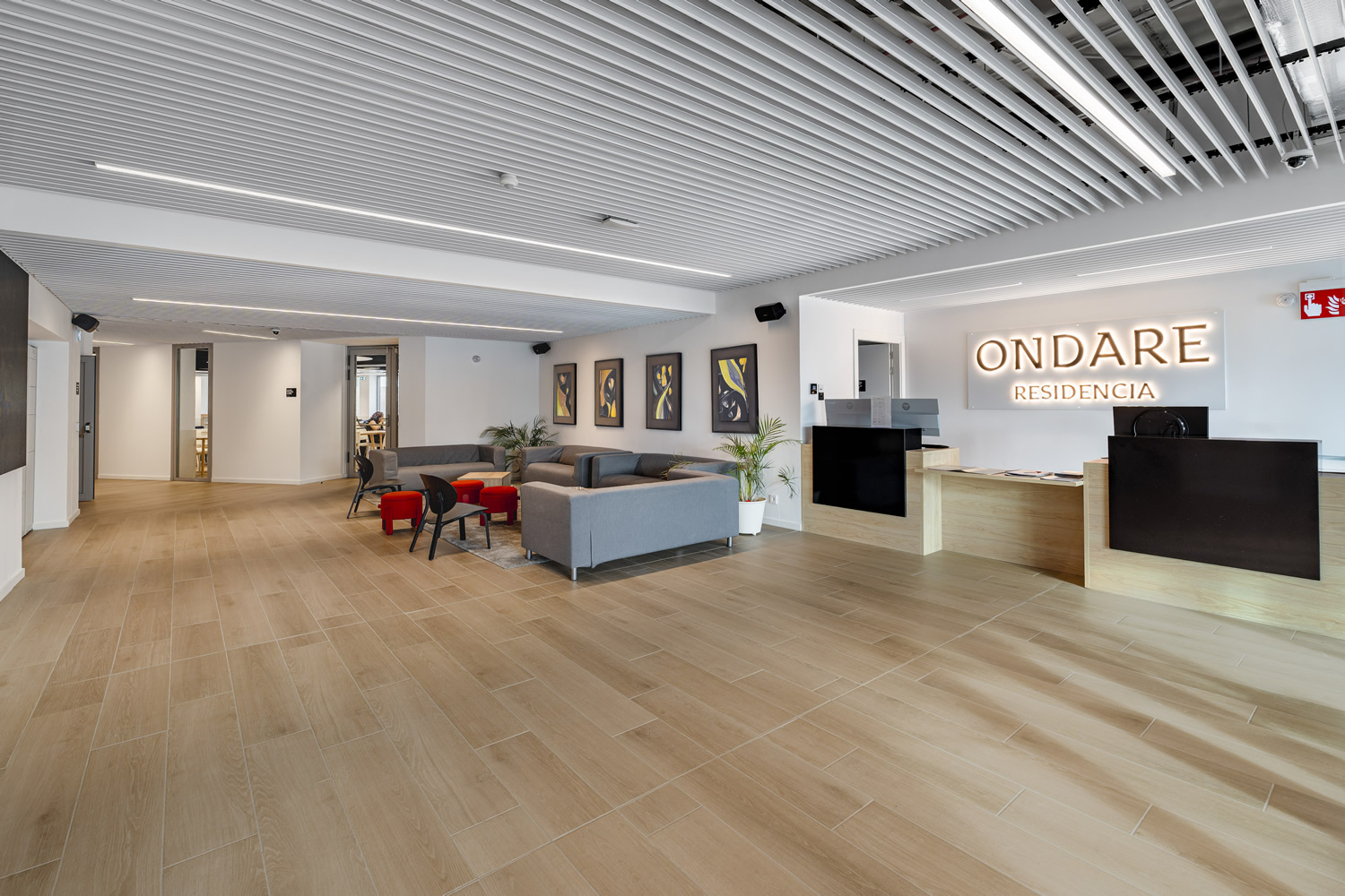 luminarias profesionales en proyectos de residencias Ondare